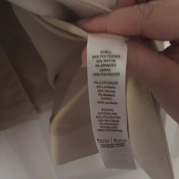 WHBM Tan Longline Vest NWT - Picture 3 of 3